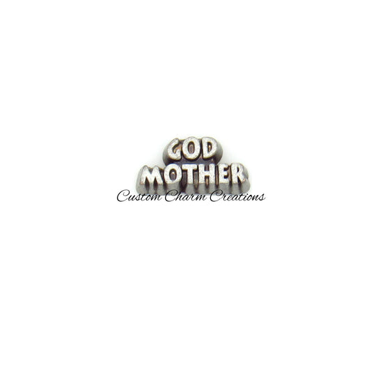 Godmother Floating Locket Charm - Custom Charm Creations